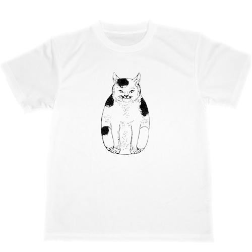 猫 ドライ Tシャツ 歌川国芳 浮世絵 妖怪 ネコ グッズ ミミズク