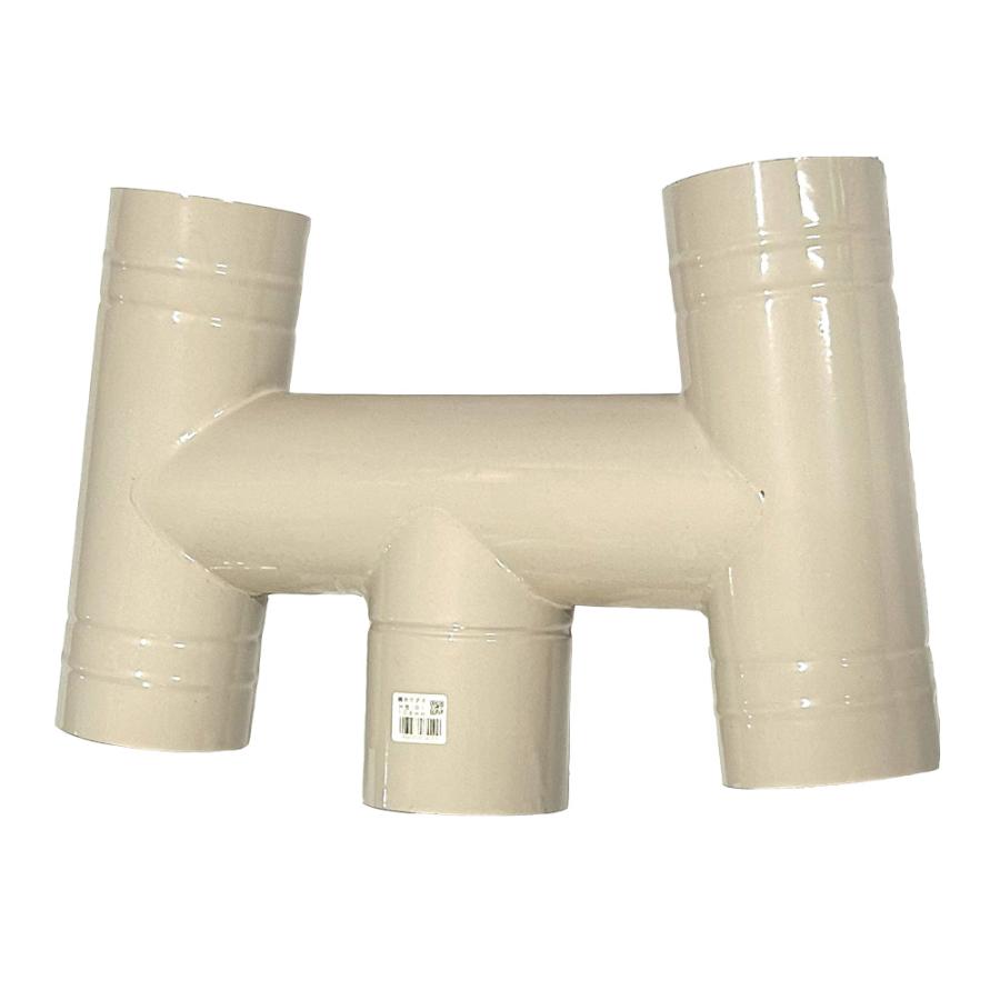 薪ストーブ用 ホーロー煙突 ベージュ エントツ 106Φ 3寸5分 H笠