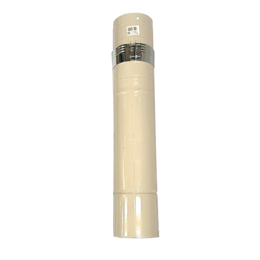 薪ストーブ用 ホーロー煙突 ベージュ エントツ 106Φ 3寸5分 半伸縮管