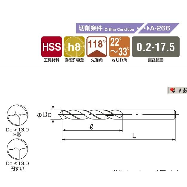 ☆メール便可☆NACHI ナチ 鉄工用ストレートシャンクドリル HSS SD