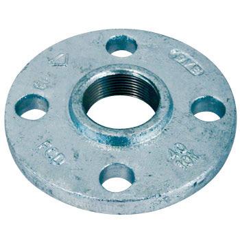 現場屋さん 40A 白ねじ込みフランジ 10k JIS10K-40A 1 1/2B : 現場屋