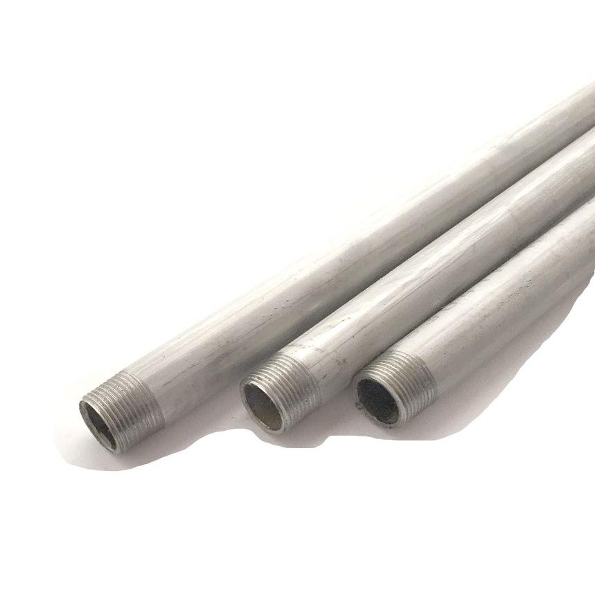 現場屋さん ステンレス SUS304 配管パイプ　両ねじ加工　Φ32A (1 1/4B)外径 約42.7mm× 長さ 2.0ｍ (2000mm)以下　厚さ 3.5mm 日鉄ステンレス鋼管 TP-A