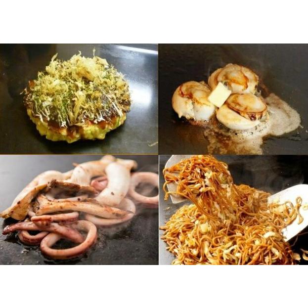 現場屋さん 焼肉鉄板 バーベキュー鉄板 厚さ 6.0ミリ 焼き面サイズ 横
