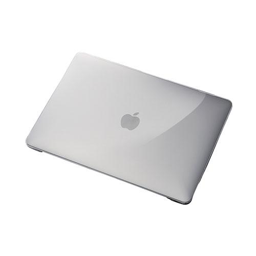 エレコム パソコンケース/ハードシェルカバー/ポリカーボネート素材/MacBook Air 13inch対応/クリア BM-SCMA13CR｜tuhan-direct｜04