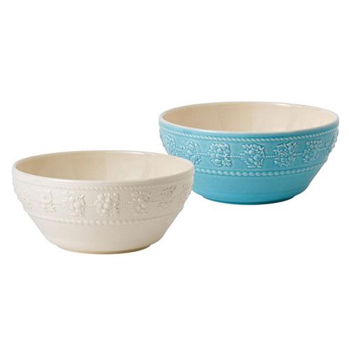 【美品】ウェッジウッド★ナイト＆デイ★ホワイトヘリンボーン　スープボウル5個② ウェッジウッド フェスティビティボウル 15cm ペア (アイボリー