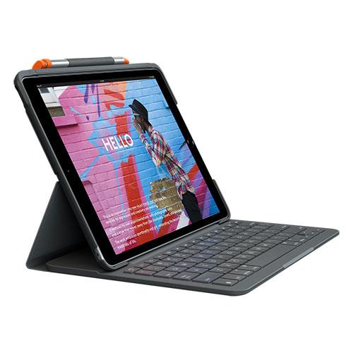 ロジクール iPad用キーボードケース Slim Folio グラファイト