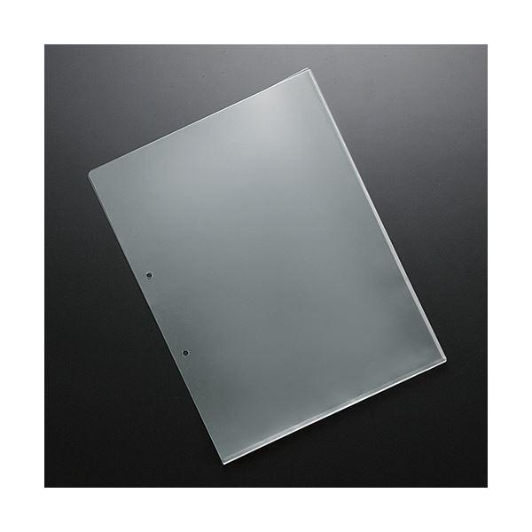 コクヨ ファイリングホルダー（2穴あき・マチ付き）A4 透明 フ-GHW750T 1セット（100枚：10枚×10パック）_2