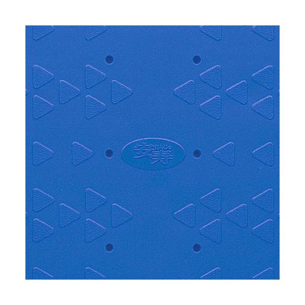 （まとめ）アロン化成 吸着すべり止めマット浴槽内用 C 28×36cm ブルー 535-127 1パック（2枚）〔×2セット〕の画像