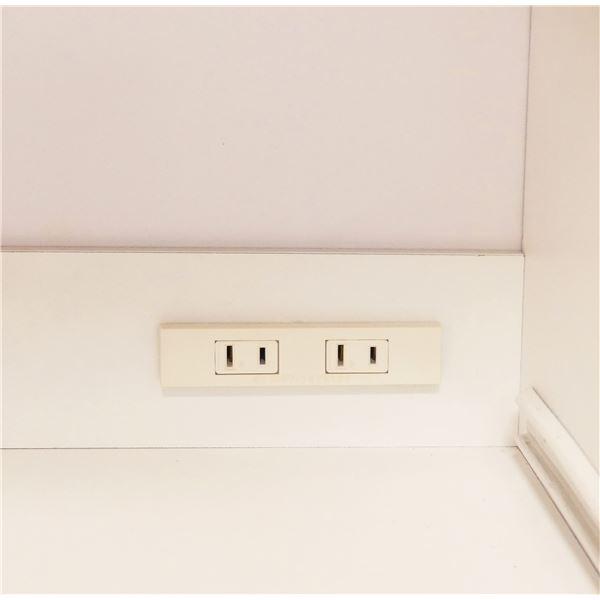 らくらく レンジワゴン ホワイト レンジ台 キッチン収納 家電ラック キッチンラック 家電収納 白