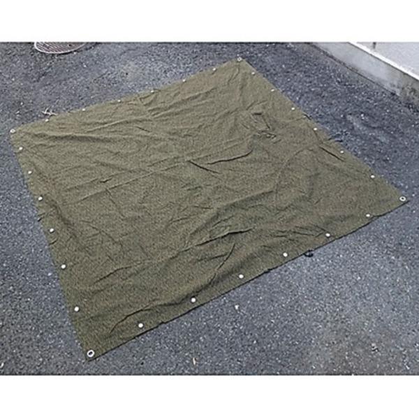 東ドイツ軍 放出 テントシート 1枚 レインドロップカモフラージュ 未使用 デッドストック品 ミリタリーグッズ 軍モノ