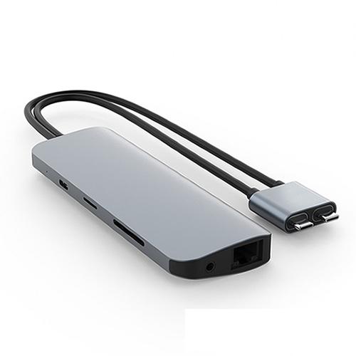 HYPER HyperDrive VIPER 10-in-2 USB-C ハブ HP-HD392GR｜tuhan-station