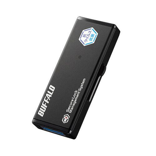 BUFFALO バッファロー USBメモリー 16GB 黒色 RUF3-HSVB16G｜tuhan-station