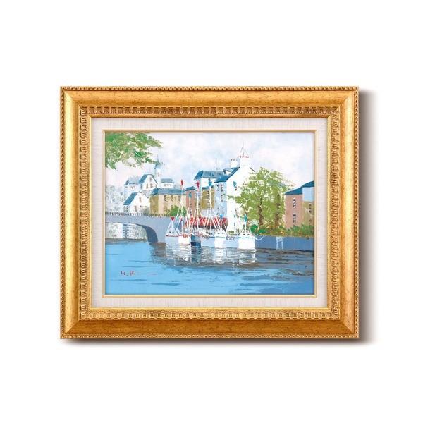 晩鐘 クラシック風景画 金色フレーム 晩鐘 ミレー クラシック風景画 金色