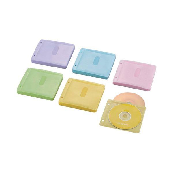 まとめ)エレコム Blu-ray/DVD/CDケース(スリム/PS/1枚収納) CCD