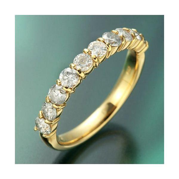完動品 K18YG（イエローゴールド） ダイヤリング 指輪 1.0ctエタニティリング 7号 【WSO9932909912】(36101円)