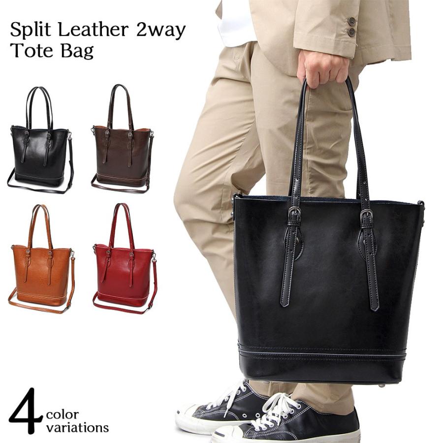 割引送料無料 レザートートバッグ メンズ トートバッグ スプリットレザー 牛床革 通勤 通学 ショルダーバッグ 2way ビジネストート オフィス カジュアル 超お得 Superavila Com