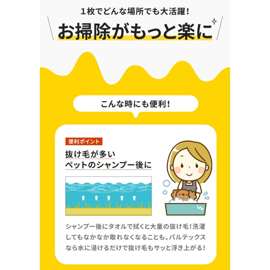 魔法の雑巾パルテックス スクエア5枚セット 雑巾 掃除 クロス 元祖汚れないクロス 網戸 ボアふきん 万能クロス 雑巾 台所 キッチン メール便不可×｜tuhanhonpo｜16