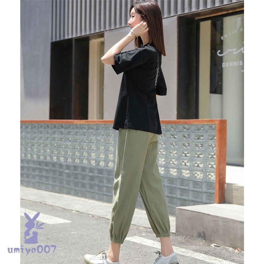 Seasonal-ジョガーパンツ レディース •パンツ ロング 薄手 ボトムス 春