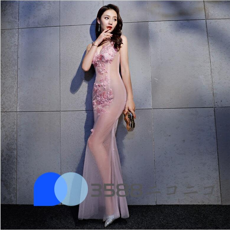 交換無料! パーティードレス 結婚式 演奏会 冠婚 ロング丈ワンピース ウェディングドレス 同窓会 ブライダル プリンセスライン 着痩せ 韓国風 パーティードレス 演奏会ドレス Aラインドレス 韓国 結婚式 ロング ワンピース