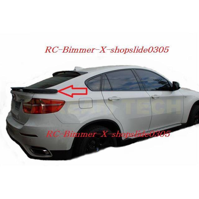 BMW E71 X6用 FRP トランクスポイラー タイプ1 リアスポイラー リアウイング Xシリーズ Hamann ハーマン 未塗装 塗装代行可能｜tujiajapan｜02