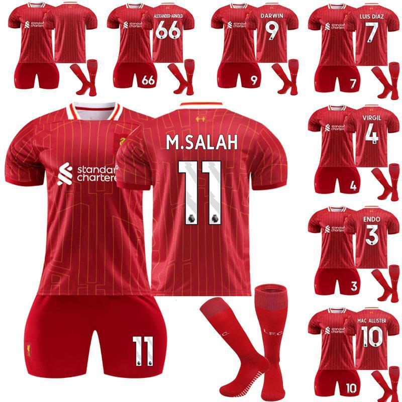 リヴァプール ユニフォーム サッカーウェア 24-25 ホーム 大人用、子供