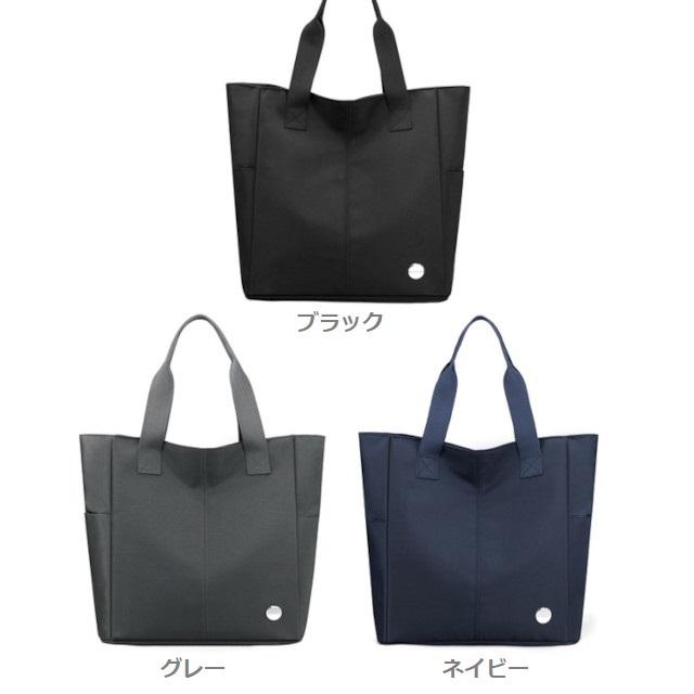 トートバッグ メンズ レディース A4 3色 ブラック グレー ネイビー