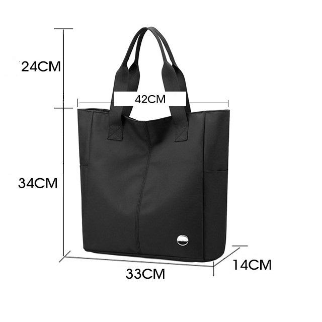 トートバッグ メンズ レディース A4 3色 ブラック グレー ネイビー