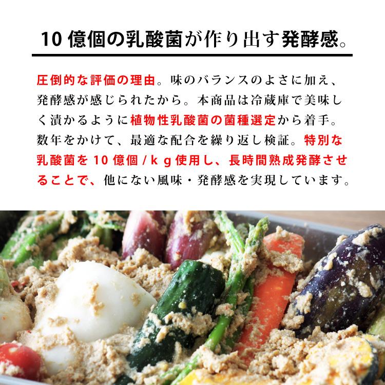 ぬか床 冷蔵庫で育てる 熟成ぬか床 コンパクト容器付セット ガイドブック付き おすすめ 爆買 送料無料 糠床 糠漬け ぬか ぬか漬け | こうじや里村 | 07