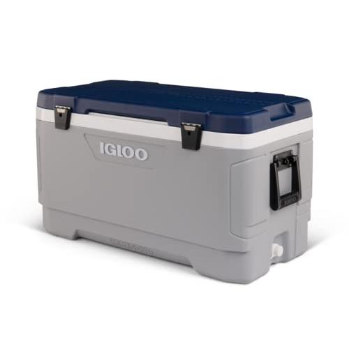 igloo(イグルー) クーラーボックス マックスコールド ラティチュード 100 アッシュグレー 50534 aB0BTJBJV8W