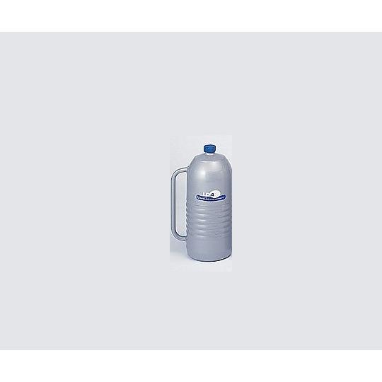 液体窒素用デュワー瓶　4L　アズワン　6-7165-04　医療・研究用機器　aso