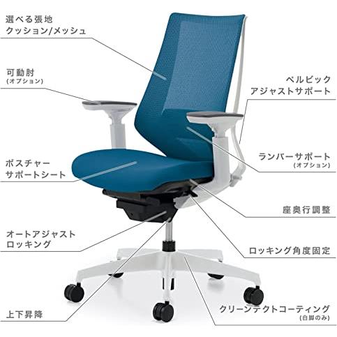 人気商品・アウトレット オフィスチェア　デュオラ　ハイタイプ コクヨ 品番 CR-FGA3041E1KZT4-W　送料無料