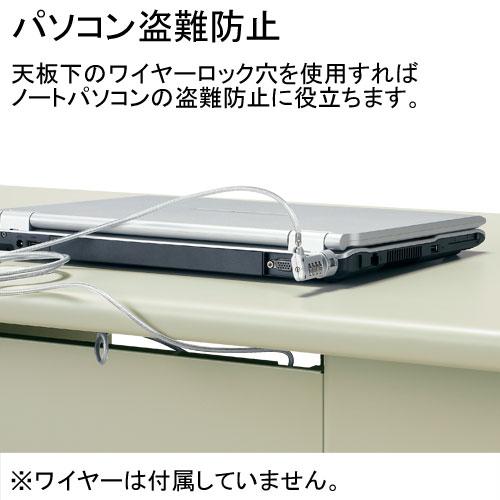 オンラインでの最低価格 片袖机 RJ-107A-3 WH ホワイト 引出A jtx 364832 プラス 送料無料