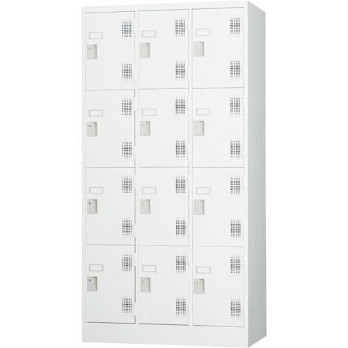 ◇スタンダードロッカー１２人用ホワイトグレー ＴＬＫ−Ｓ１２　 送料・組立・設置が無料 豊國工業株式会社 31725965 3172-5965