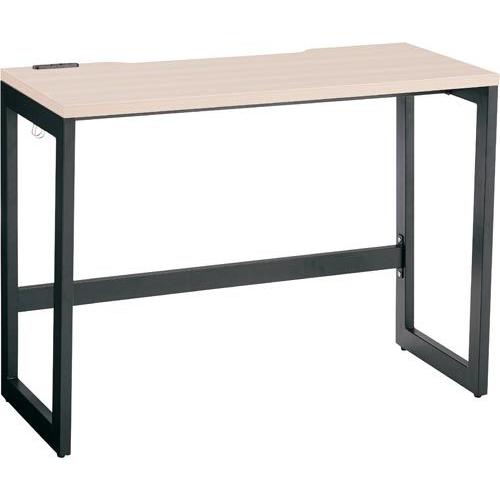 リスムデスクＤ４５０Ｗ１０００　黒脚　ナチュラル ＲＦＦＬＤ−１０４５ＮＡ−ＢＫ　 全国配送可 アール・エフ・ヤマカワ株式会社 31984850 31