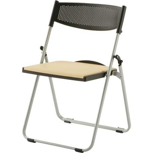 ＮＦＡ折りたたみイス　ベージュ４脚以上 ＮＦＡ−７００ＢＥ　 送料・組立・設置が無料 トキオ 42397113 4239-7113