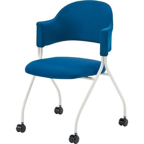 ◇フランチェアクロスタイプ白脚背座プルシアンブルー ＴＴＫ２５−ＧＲＴ６　 送料・組立・設置が無料 ＣＬＯＶＥ 42791362 4279-1362