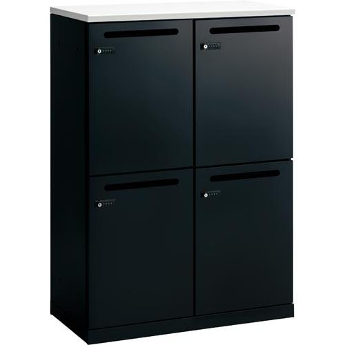 ◇パーソナルロッカー４人用　ＷＨ×ＢＫ ＳＳＣ−０８１１Ｋ４−ＷＨＢＫ　 送料・組立・設置が無料 株式会社Ｙ２Ｋ 43320448 4332-0448