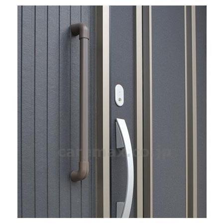 34φ屋外用手摺　「グラハン」　ユニットタイプ / P-34UG　800　チョコレート ナカ工業 取寄品 JAN 4582144381857　介護 34φ屋外用手摺　 グラハン 　ユニットタイプ ナカ工業