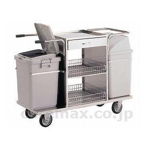 施設用備品　リネンカート オムツ交換車　アルコー116型　B 100171　ステンレス製 星光医療器製作所 取寄品 JAN 4537711001713
