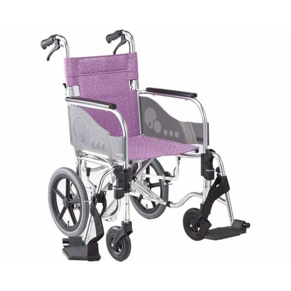 未使用品 アルミ介助用車いすスリムタイプsa 1b 座幅40cm C3取寄品 介護福祉用具 21年新作入荷