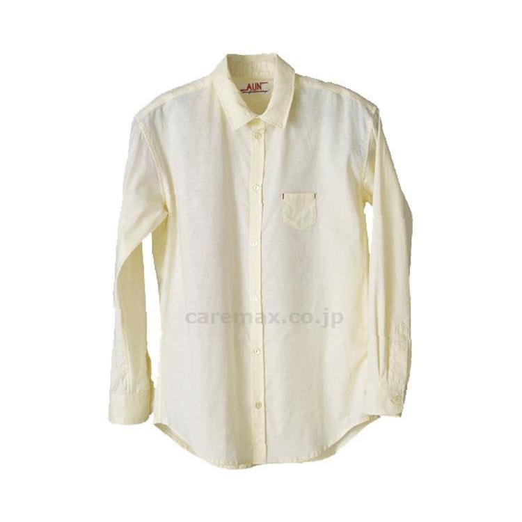 アウター　トップス レインビーズシャツ三角襟 イエロー　L エナジーフロント 取寄品 JAN 4589708840638　介護福祉用具