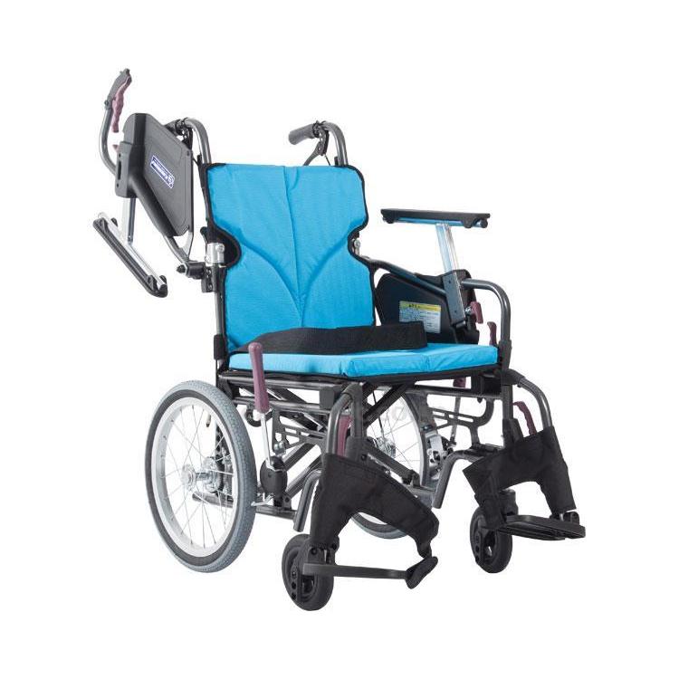 車いす　介助式 モダンC　KMD-C16-38-M No.83_ライトブルー カワムラサイクル 取寄品 JAN 4514133507313　介護福祉用
