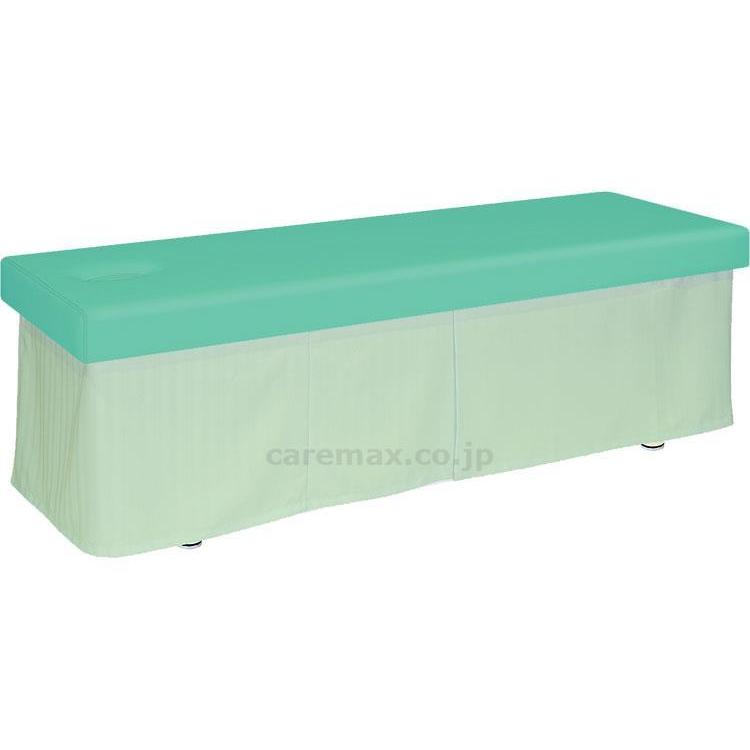 施設用備品　診察台 有孔DXセラピ　TB-677U　カーテン色： 幅：　長：　高：　クリーム 高田ベッド製作所 取寄品 JAN 254TB677U0