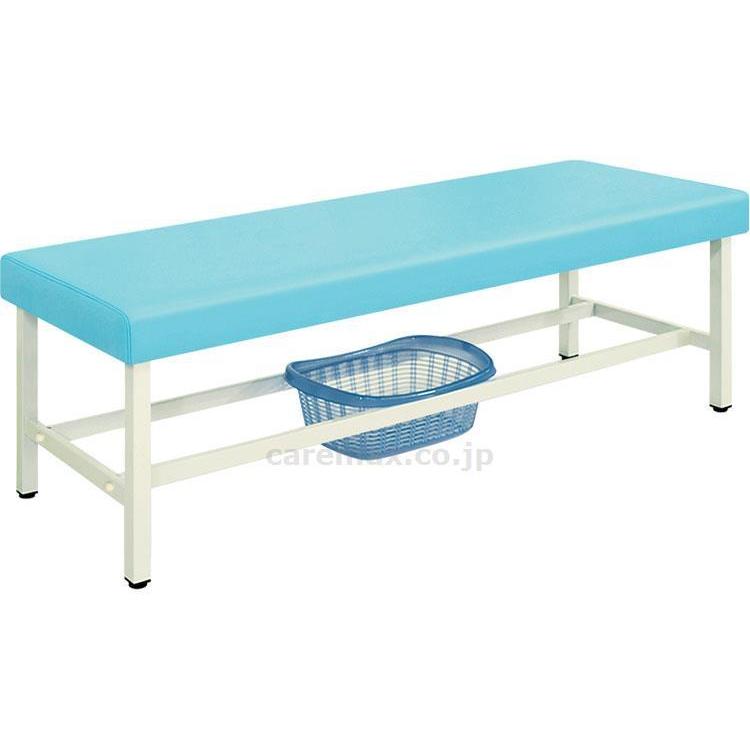 施設用備品　診察台 有孔脱衣カゴ付ベッド　TB-911U 幅：　長：　高：　ライトブルー 高田ベッド製作所 取寄品 JAN 254TB911U