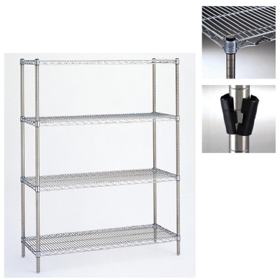 スーパーエレクターシェルフ４段　 SS1520・P1590W(D310) 19-8365-07 1入り