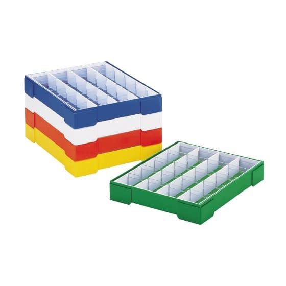 カラー散薬トレー（２０人用） 6112-03(イエロー) 23-5621-01 1入り