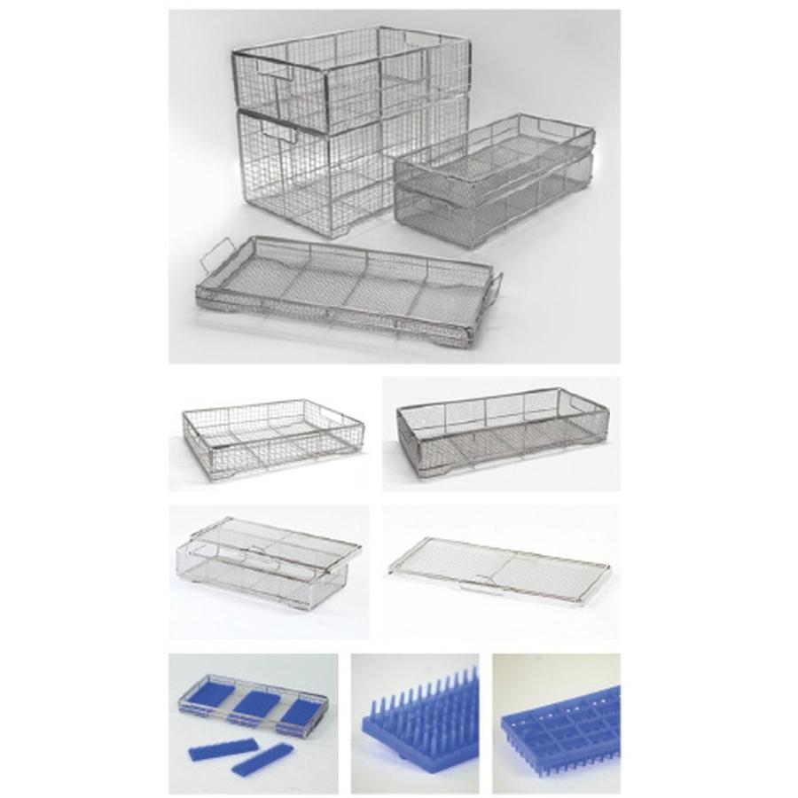 クリーンバスケット（クリンプ網仕様） CB-002(500X340X150MM 24-2470-01 1入り