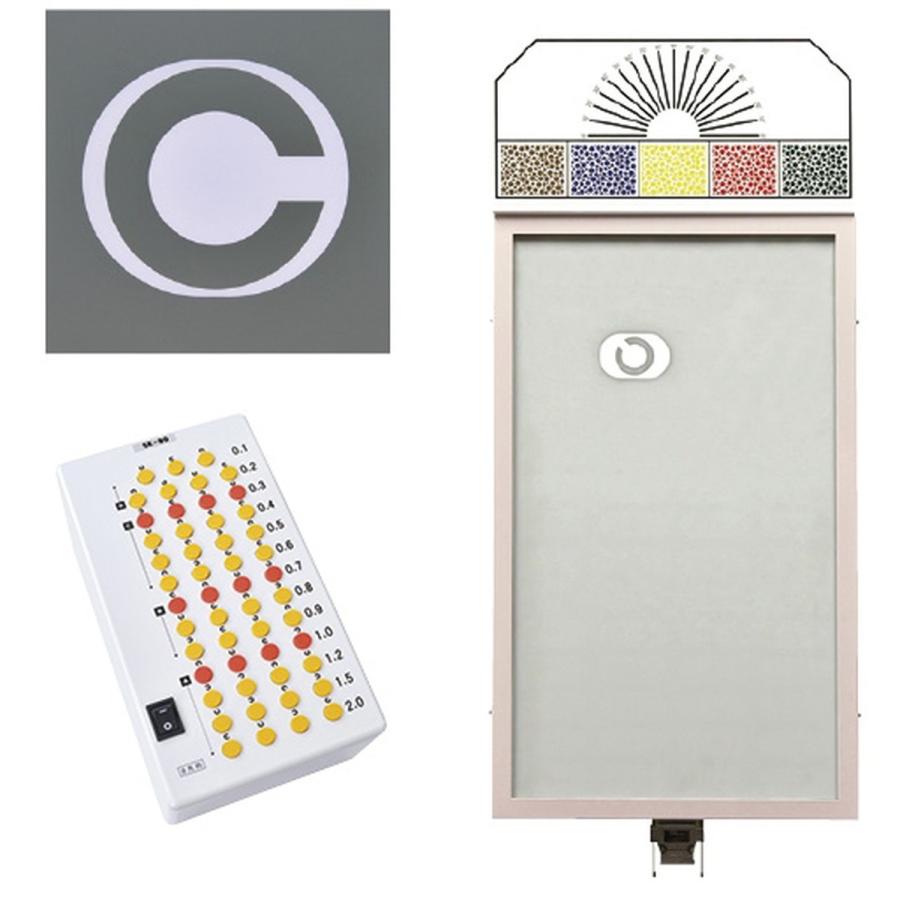格安 ｌｅｄ式視力検査器 壁掛式 ５ｍ用 Sk 90b 5p ヨウジヨウ 24 3184 04 1入り 驚きの値段 Www Vitrilia Immobilier Com