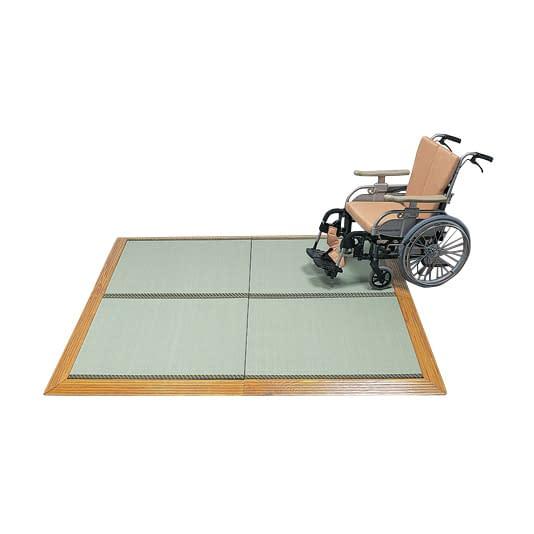 ユニットたたみ　四畳二面スロープ付　 T-TS4-2 24-8039-02 1入り