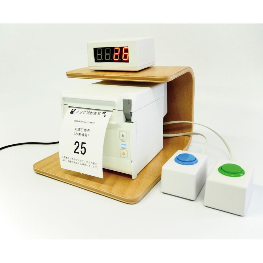 受付順番発券機スターターセット　 １枚発券（ノーマル仕様） LINEMANAGER@NS3 24-9038-00 1入り(47683円)